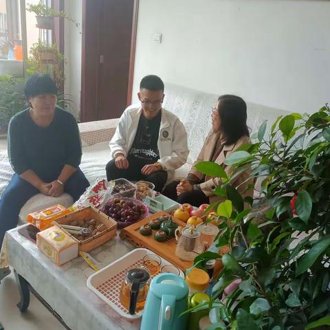 21机电1班国庆假期家访活动