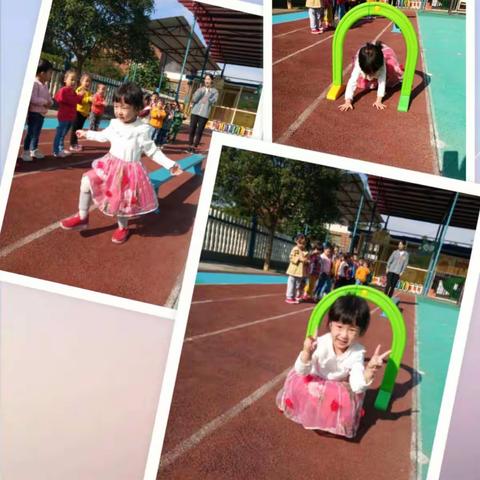 小三班开心的户外活动！