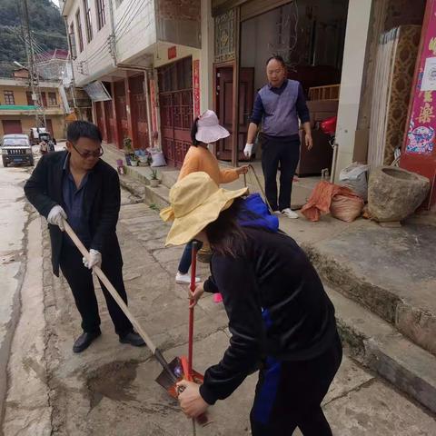 讲卫生健康你我他大栗树乡中心学校爱国卫生进行时