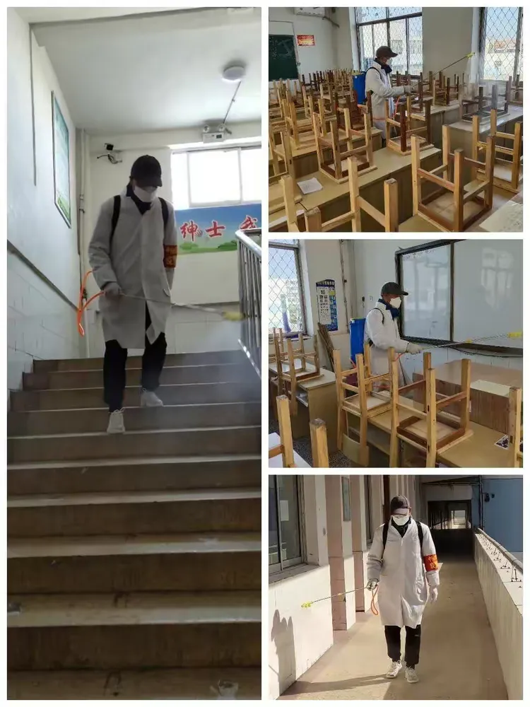 丰县广宇学校开学前疫情防控演练和疫情知识培训