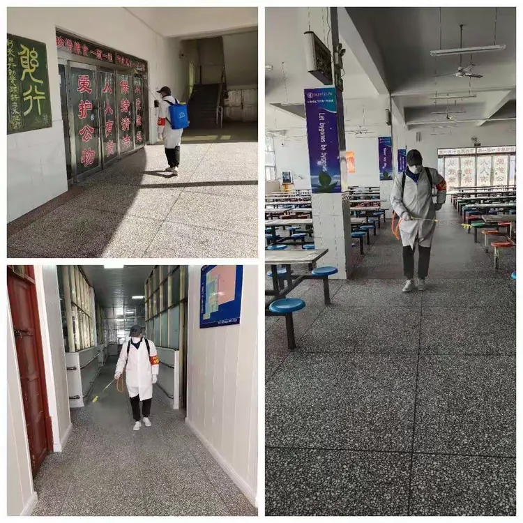 丰县广宇学校开学前疫情防控演练和疫情知识培训