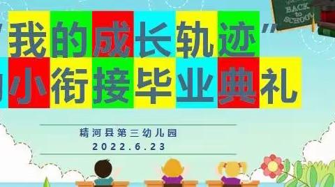 精河县第三幼儿园“我的成长轨迹”幼小衔接毕业典礼