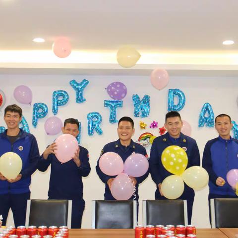 凝心聚力暖人心  龙岗大队举办第四季度集体生日会——横岗站