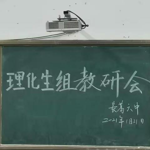 勤学 善思 实干 创新——记理化生组教研活动