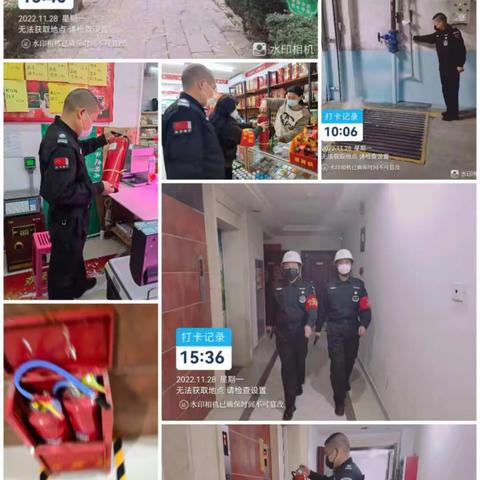 华城万象社区在辖区内开展消防安全隐患排查工作