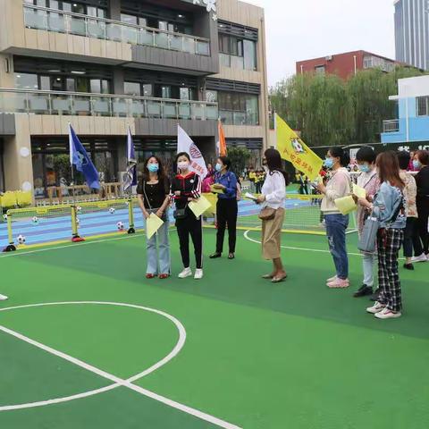 践行健康理念，彰显办园特色——唐山市第五幼儿园迎接路北区拉练活动