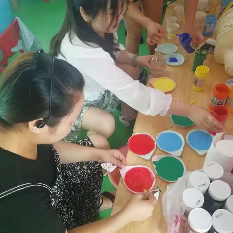 金种子幼儿园亲子绘画活动