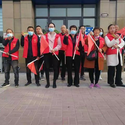 南关村小学瑞祥校区二（14）班护学岗-最美风景线