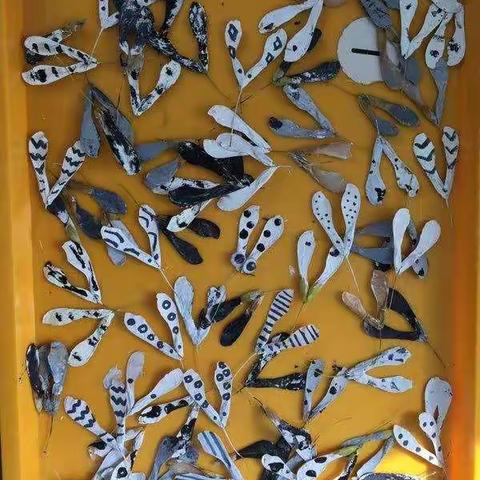 送给祖国妈妈的礼物——自然物自制礼物