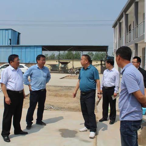 县委常委、组织部部长孙英深入董口镇指导软弱涣散党组织整顿提升工作