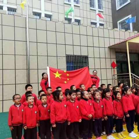 秀城幼儿园“唱红歌，庆国庆”主题歌表演活动