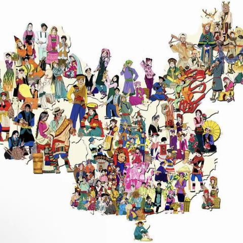 濉河公园幼儿园——“最炫民族风”大型亲子主题活动