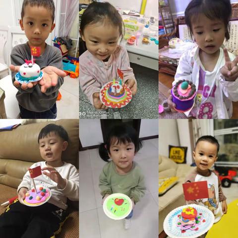 给祖国妈妈过生日——淮安生态文旅区沁春路幼儿园小（6）班