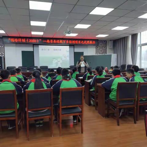 冲天香阵透长安，满城尽带黄金甲——“国培计划(2020)”南召县送教下乡项目之成果展示