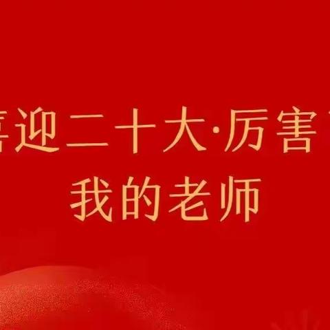 “学习二十大，启航新征程”杨安镇杠子李小学二十大活动