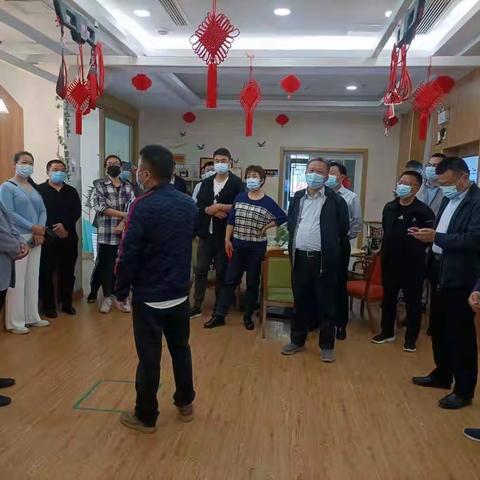聊城市民政局相关领导莅临大明湖街道综合养老服务中心考察调研