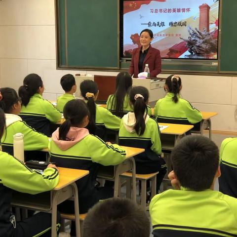安义县教体局局长黄群同志精彩授课：《习近平总书记的英雄情怀——崇尚英雄 精忠报国》