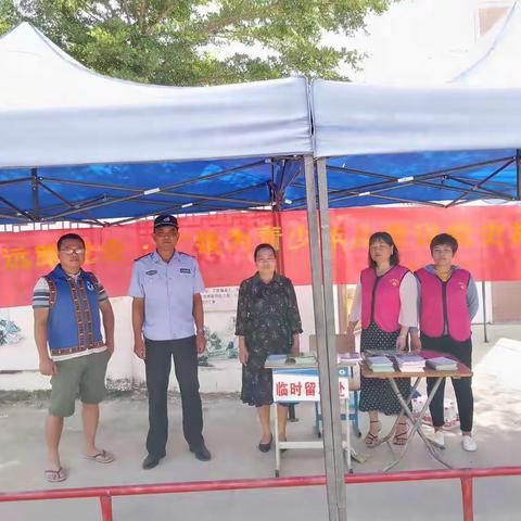 提蒙乡开展“永远跟党走·我为青少年儿童说党史故事”宣传活动