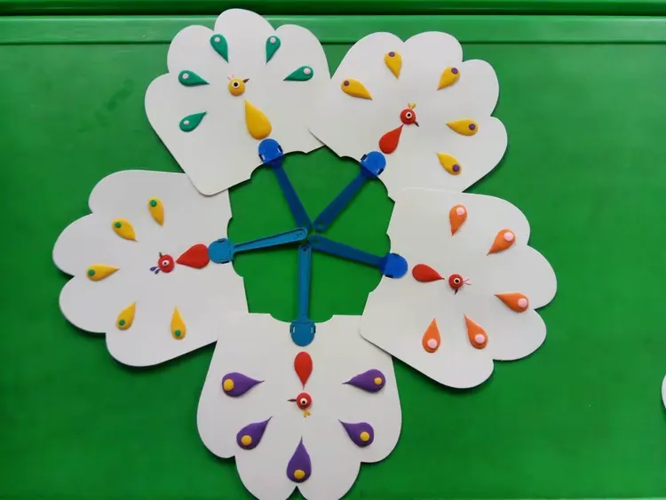 关巷幼儿园之灵童—创意手工