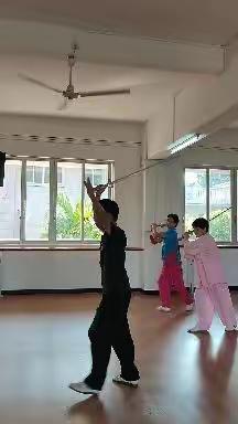新兴县老干部大学太极提高（1）班课堂实录