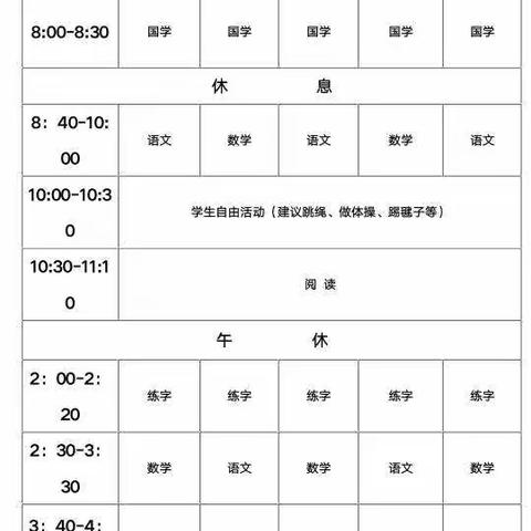 “停课不停学，我们在行动”——郯城县第三实验小学南校区二二班