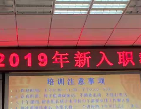 最光辉的职业，造灵魂的工程——2019年定兴新入职教师培训心得