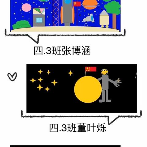 逐梦航天 点亮梦想——复兴小学第一届电脑航天科幻画比赛