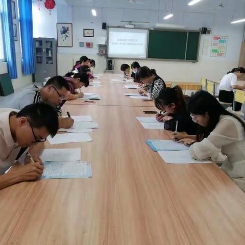 芳华绽放   笔墨飘香—惠民县第二实验学校举行教师基本功比赛活动