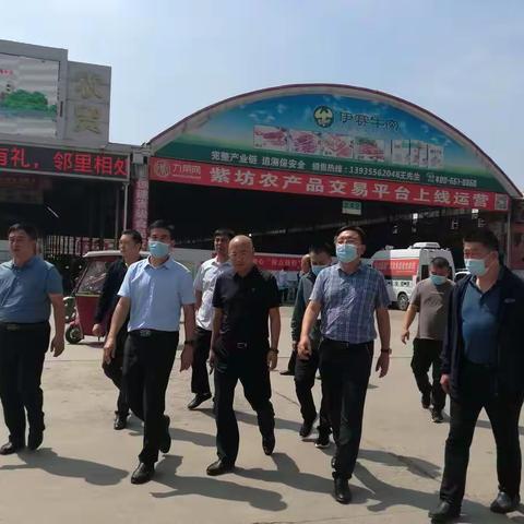 省爱卫办督导市场国家卫生城市复审工作