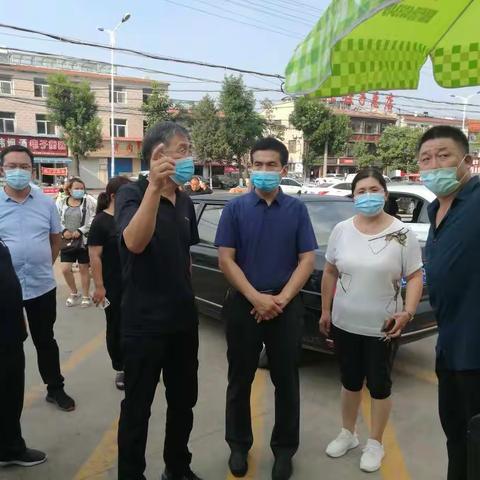 长治市紫坊农产品市场积极开展疫情防控工作