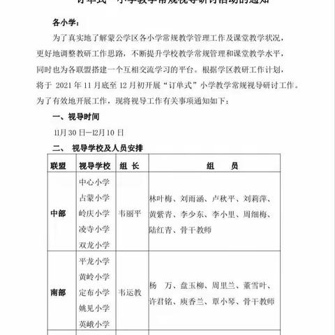 教学视导促成长  鼓足干劲勇前行——定布小学教学视导活动工作报道