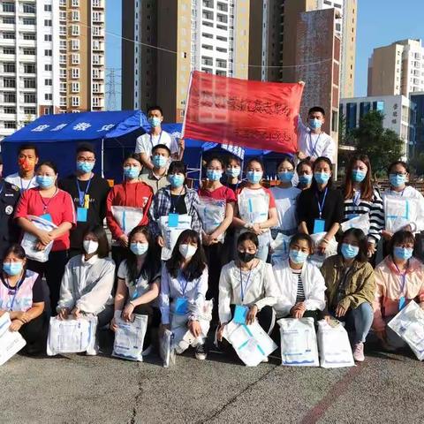 秒变大白，共同抗疫 －－沙文小学党支部抗疫志愿队