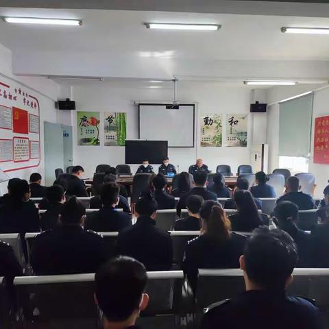 第一车辆管理所召开春节勤务部署会议