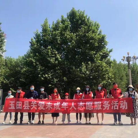 新时代文明实践“点亮六一，保护未来”广场社区开展《未成年人保护法》宣传活动