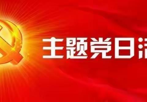 武安市民政局开展3月份主题党日活动