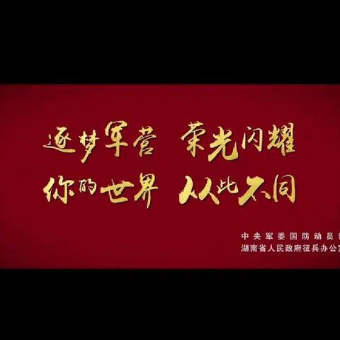 逐梦军营荣光闪耀 你的世界从此不同