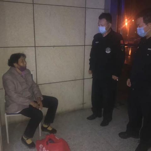 【唐山北警务站】暖心救助一位老人