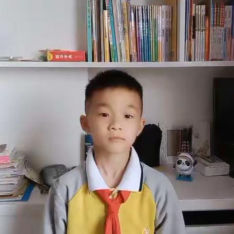 二一班的小小朗诵者