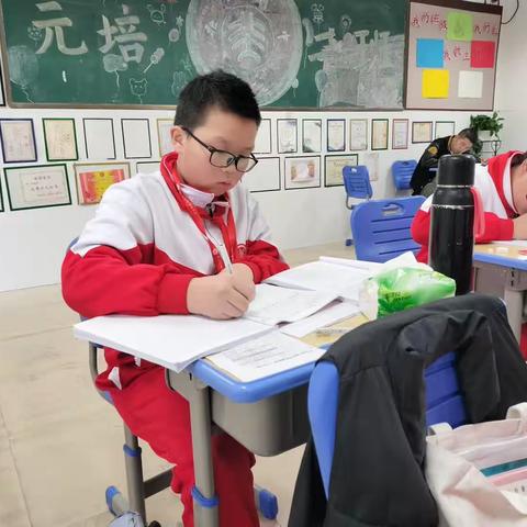 最美午间书写时