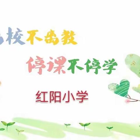 停课不停学，不一样的教学风采——陆丰市铜锣湖农场红阳小学