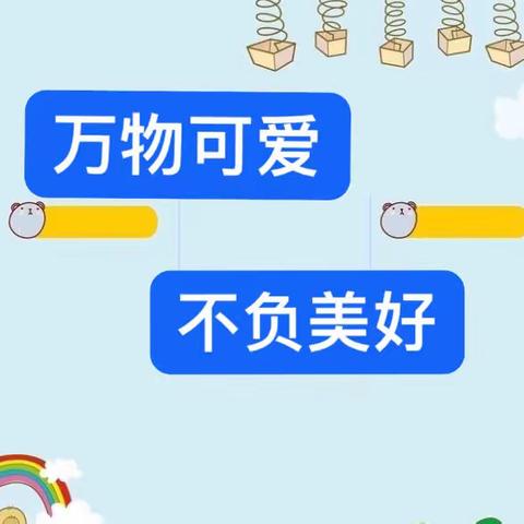 万物可爱，不负美好——孙口镇乔坊幼儿园一周精彩回顾