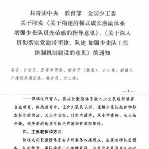 红领巾心向党   争做新时代好队员           ——致乌市第35小学教育集团132小学校区一年级家长的一封信