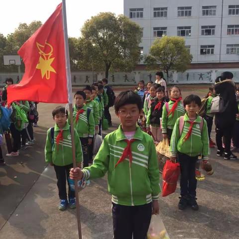 我和春天有个约会，四（一）班社会实践活动