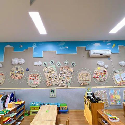 空研蓝天幼儿园小四班9月主题，《亲亲幼儿园》活动开展回顾