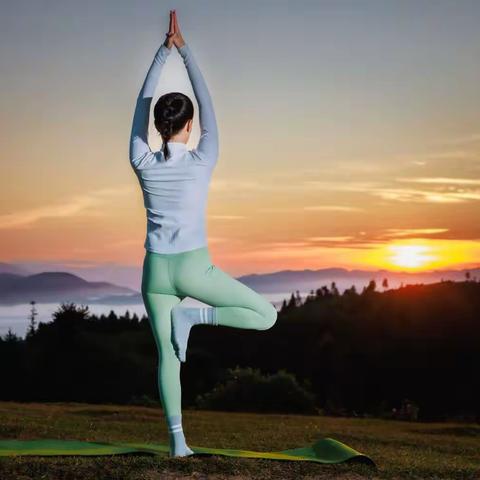 梵尘若水户外瑜伽拍摄活动