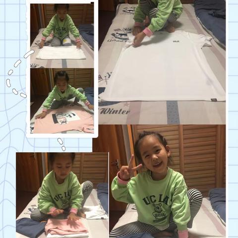 长安镇中心分园大班教研组“居家课程”—生活篇《我是劳动小能手》