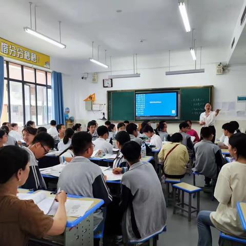 共学共研明思路，精准高效提质量——清溪实验学校、安陆实验中学“聚力交流研讨，同心决胜中考”经验交流活动
