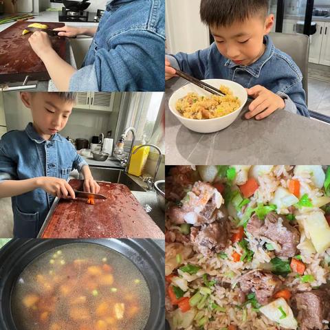 今天我做饭：土豆排骨饭