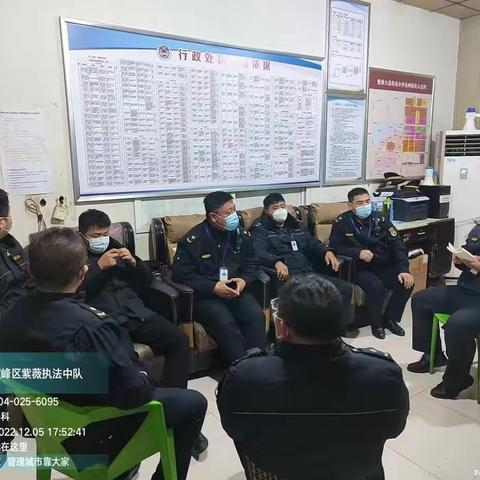 紫薇执法中队2022年12月5日工作总结