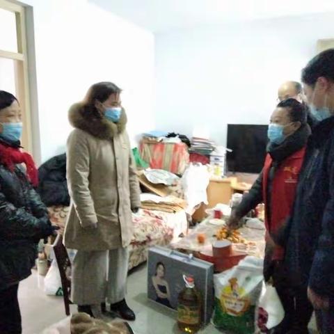 慰问现役军人家属，真情关爱温暖人心